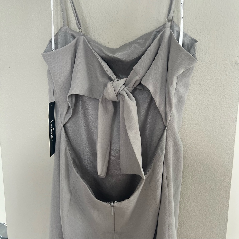 NWT Lulus Toast to Life Mini Dress – ’90s Coquette Minimalist Soft Girl Romantic - Picture 7 of 13